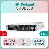 سرور استوک HP Proliant DL380 G8 با گارانتی