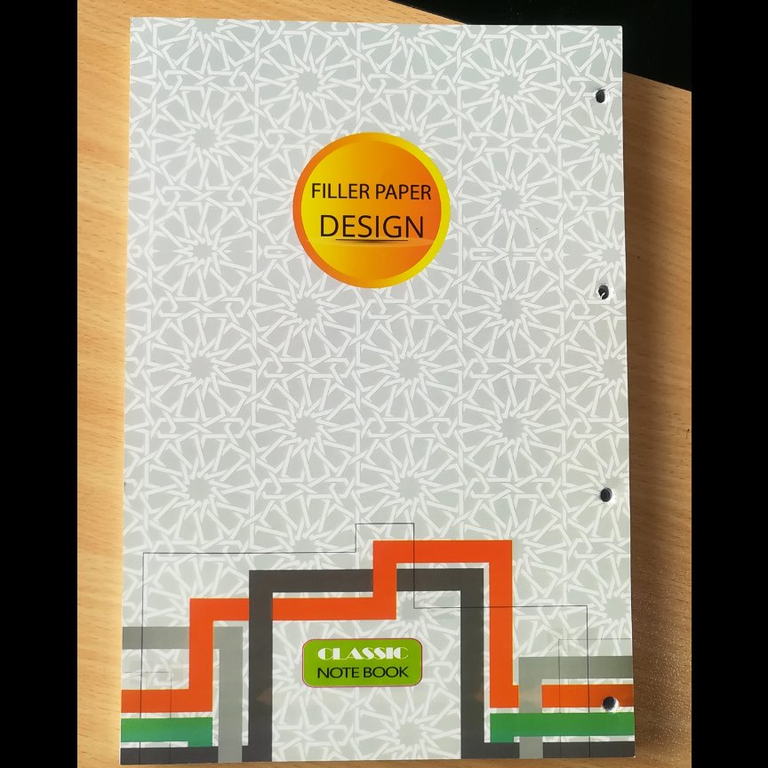 کاغذ کلاسور ی 4 سوراخ دسیگن