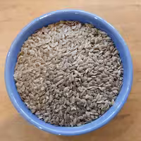 عطاری بذرک قرمز تخم کتان خوراکی شریفی