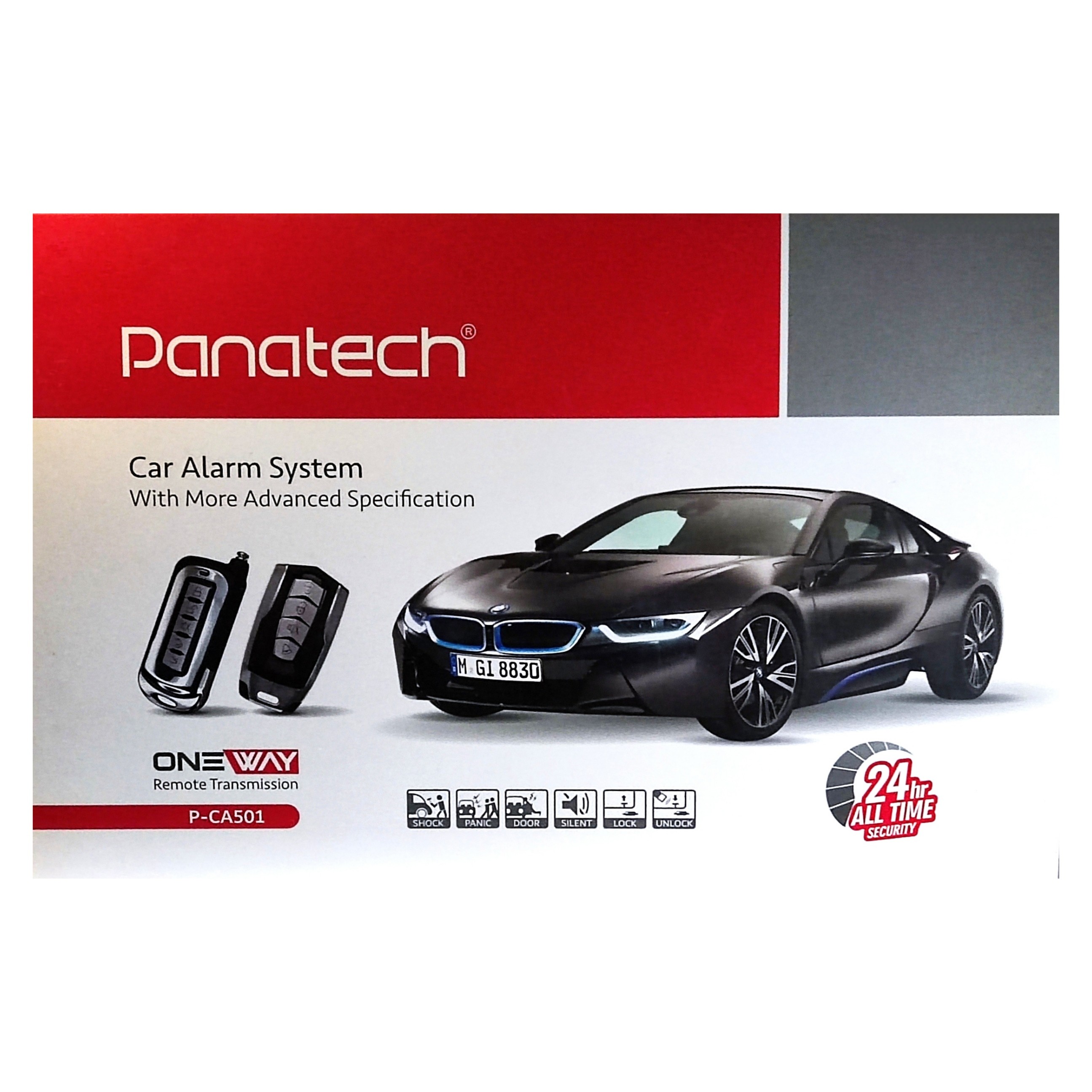 دزدگیر پاناتک مدل P-CA501. دارای 2عدد ریموت. بوق اژیر.صادراتی.محصول باکیفیت