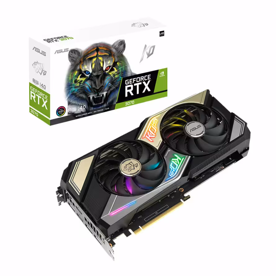 کارت گرافیک ایسوس KO GeForce RTX 3070 V2 8GB