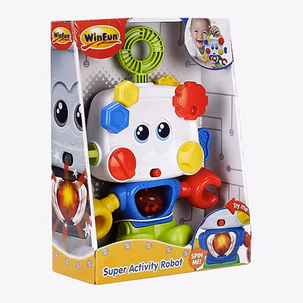 اسباب بازی ربات بازی موزیکال winfun کد 00698