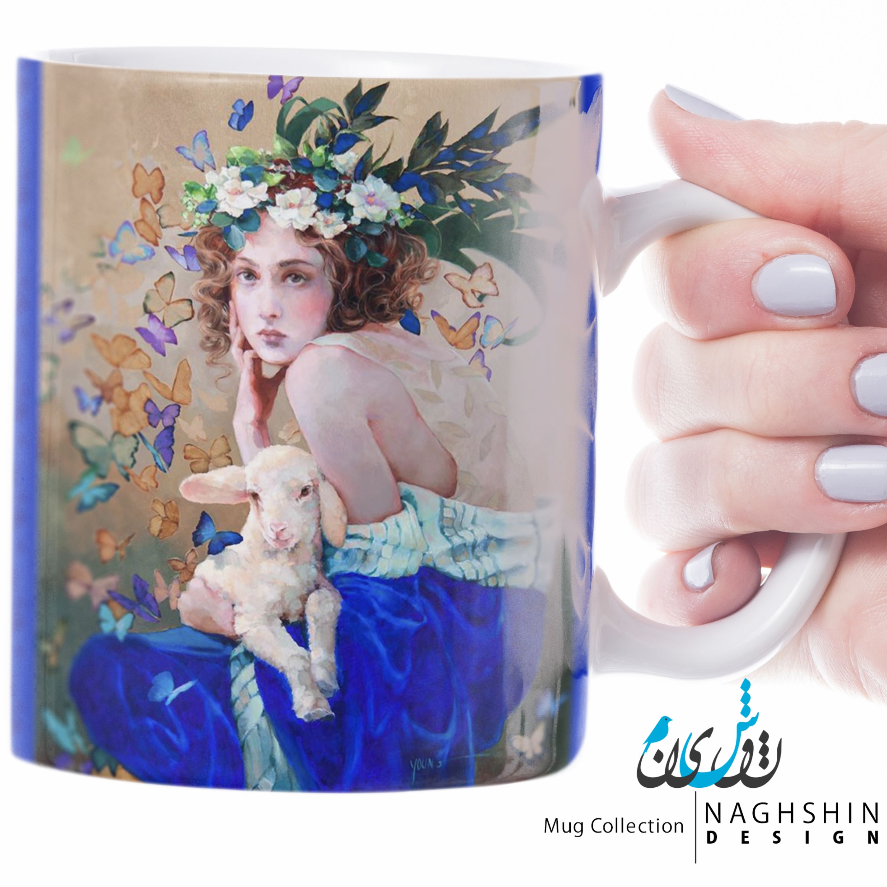 ماگ سرامیکی طرح نقاشی 4 - چاپ سابلیمیشن - کیفیت عالی