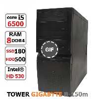 کامپیوتر GIGABYTE B-150m Core i5-6500 رم 8