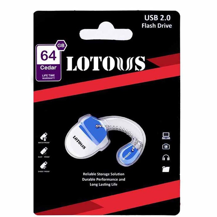 فلش مموری 64 گیگ لوتوس مدل Cedar