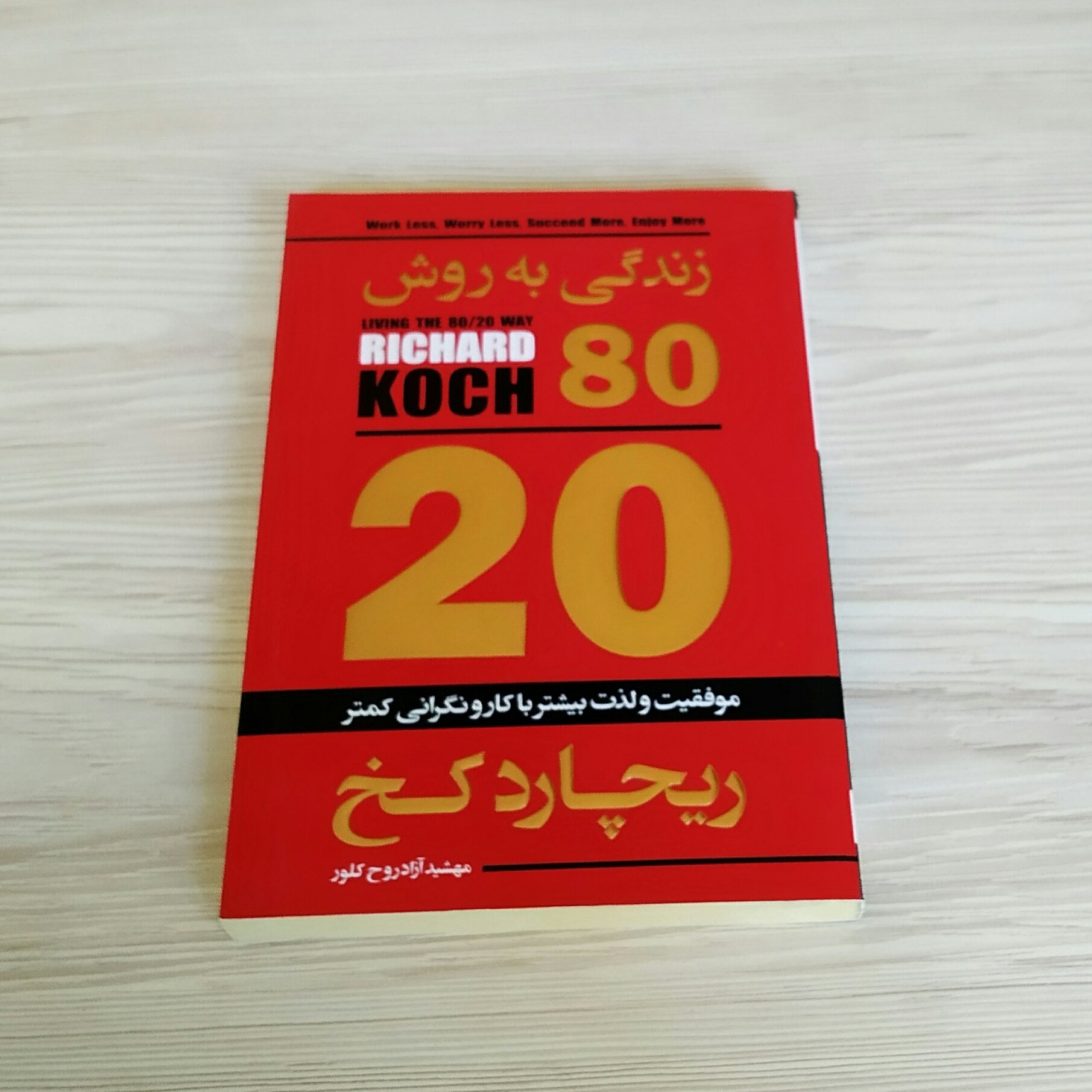 زندگی به روش قانون 20 80 ریچارد کخ