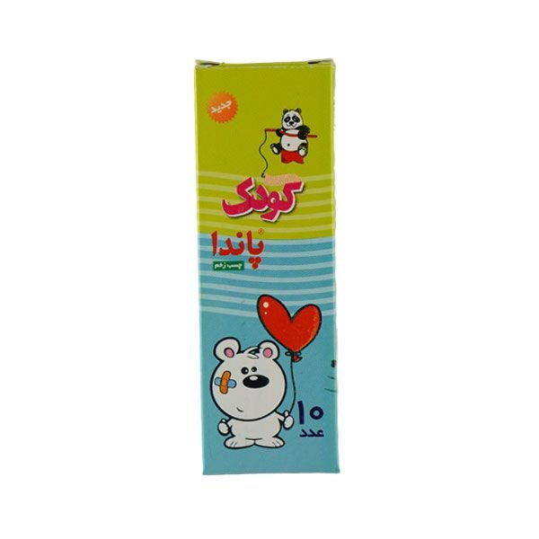 چسب زخم طرحدار اطفال پاندا بسته 10 عددی