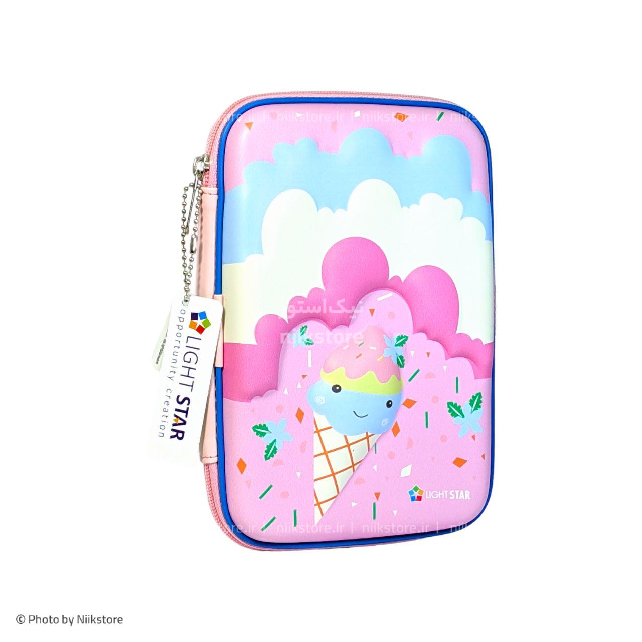 جامدادی لایت استار بستنی ابری کد 801/5Lightstar pencil case no.801-5