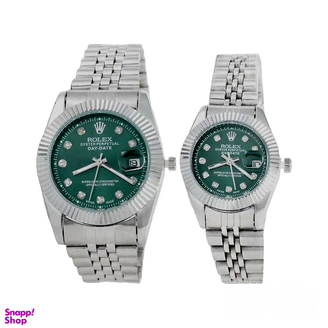 ست ساعت عقربه ای طرح رولکس مدل Datejust BK-SR