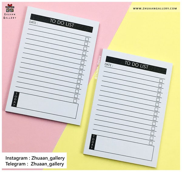 نت To Do List مینیمال رومیزی