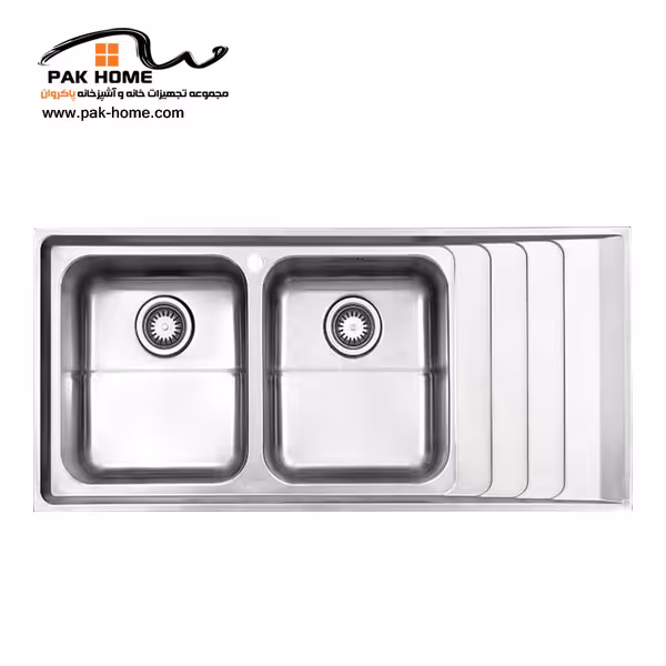 سینک استیل البرز 734 توکار