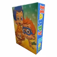 بسته شانسی مدل هپی باکس بزرگ اکلیلی - طرح پسر ماهی - شامل کتاب و اسباب بازی