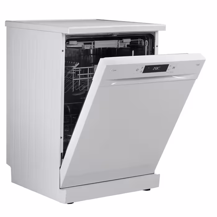 ماشین ظرفشویی جی پلاس GDW-L463W سفید 14 نفره (پس کرایه)