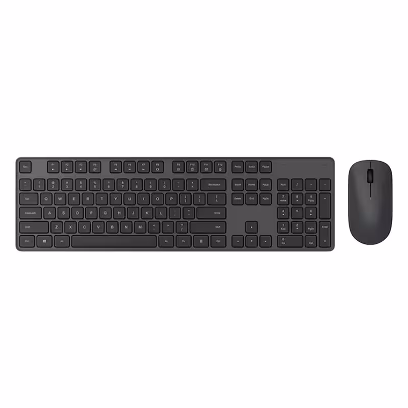کیبورد و ماوس بی‌سیم شیائومی | Mi Wireless Keyboard &amp; Mouse WXJS02YM - فروشگاه اینترنتی می‌مارکت