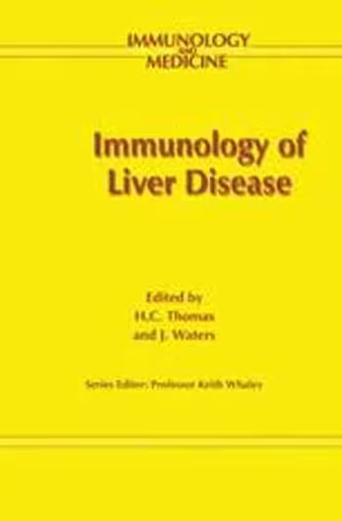[PDF] دانلود کتاب Immunology Of Liver Disease, 1994