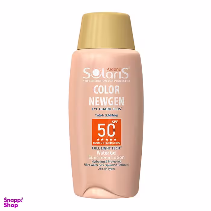 لوسیون ضد آفتاب رنگی آردن (Ardene) مدل Solaris Newgen با SPF 50