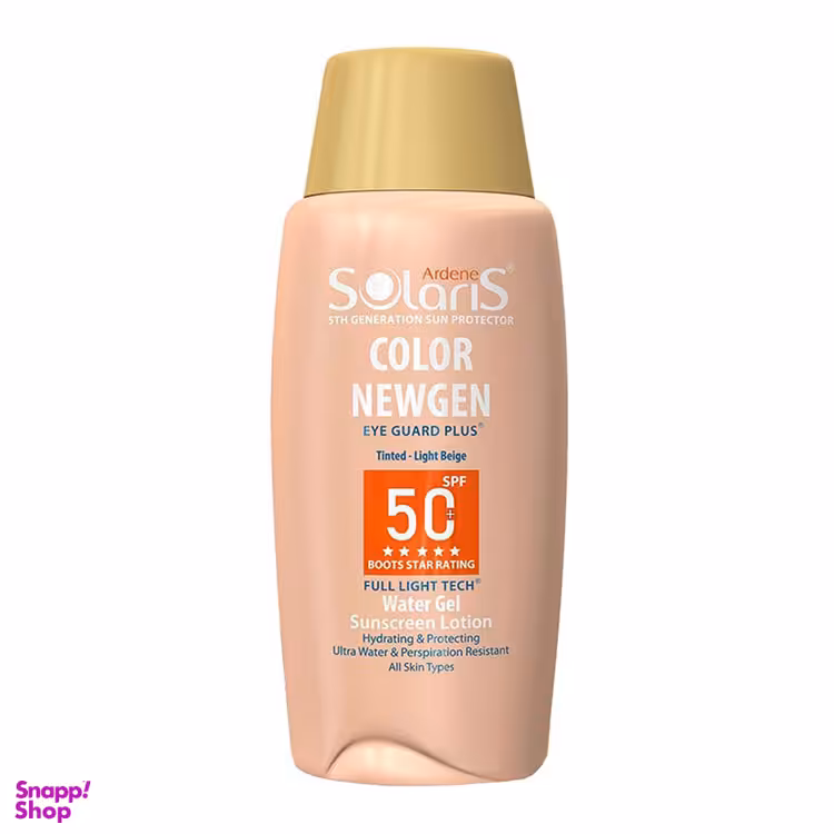لوسیون ضد آفتاب رنگی آردن (Ardene) مدل Solaris Newgen با SPF 50