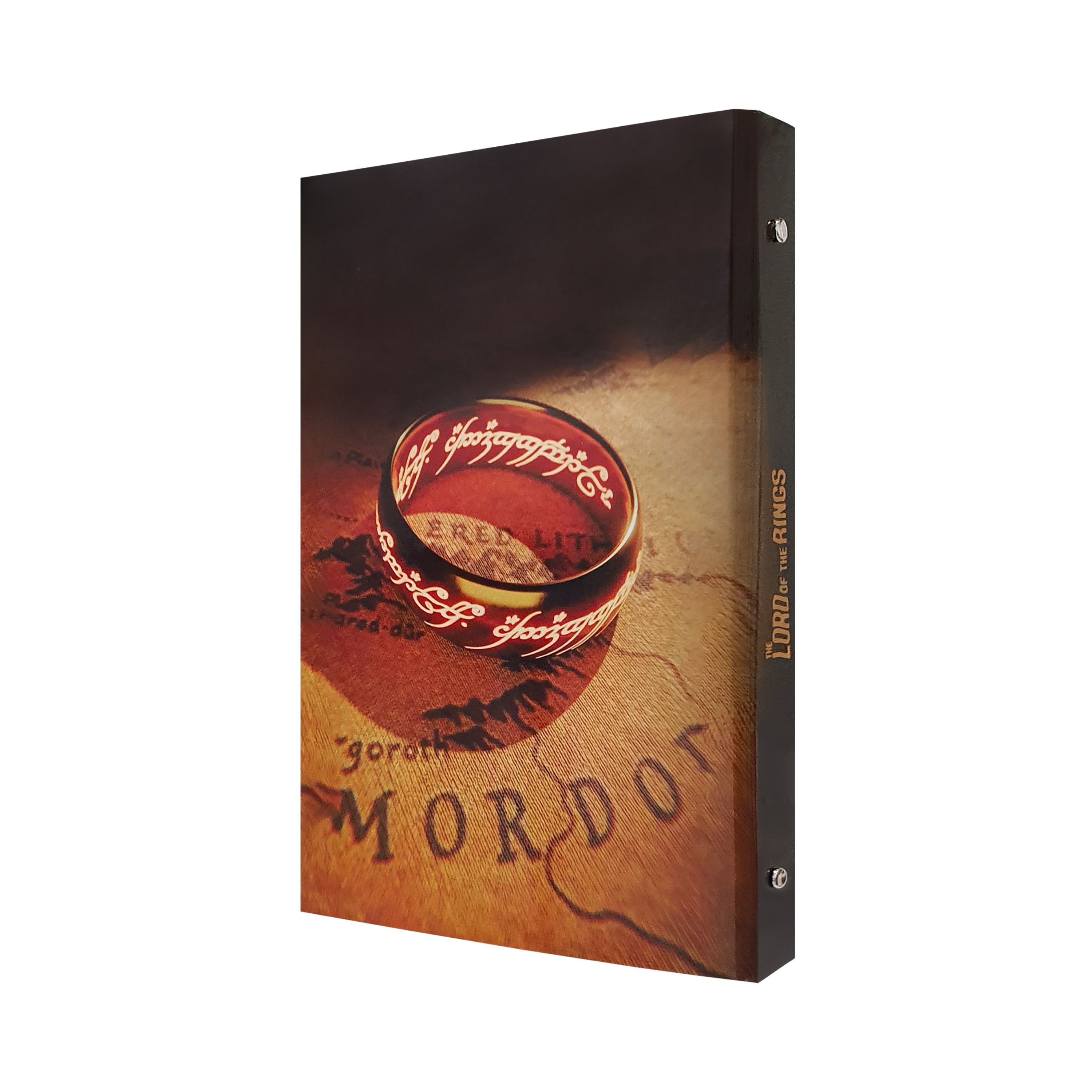 کلاسور پدیده نقش مدل 26 حلقه کالکشن فیلم و سریال طرح The Lord of the Rings کد 01