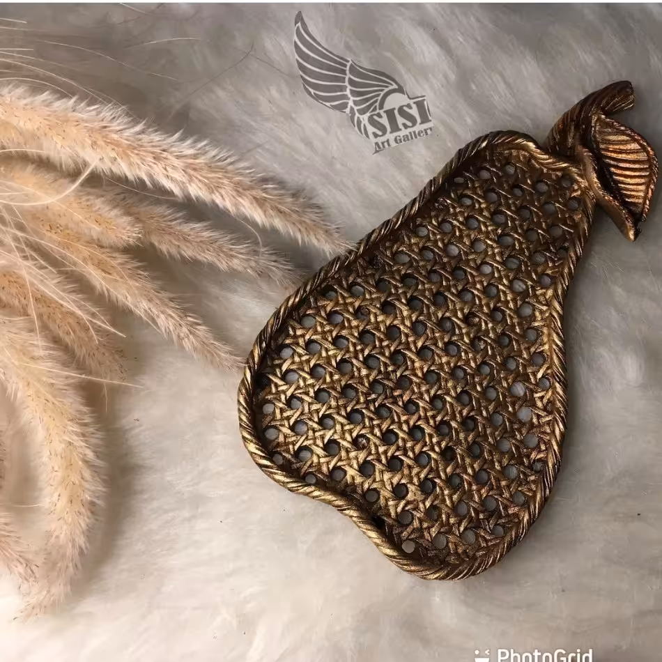 ظروف سرو طرح گلابی 