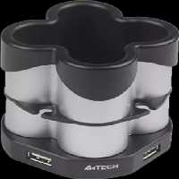 قیمت و خرید هاب 4 پورت a4tech مدل HUB-77 به همراه جامدادی