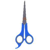 قیچی دم دار آبی مدل MF64 ریلکس RELAX