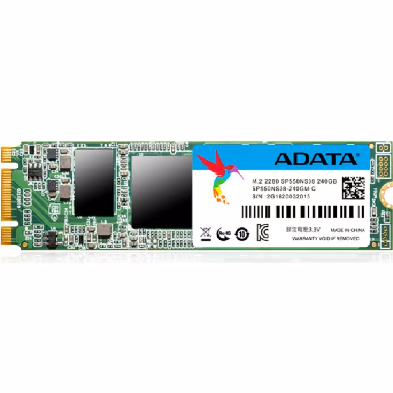 حافظه SSD ای دیتا مدل پریمیر SP550 M.2 2280 ظرفیت 240 گیگابایت