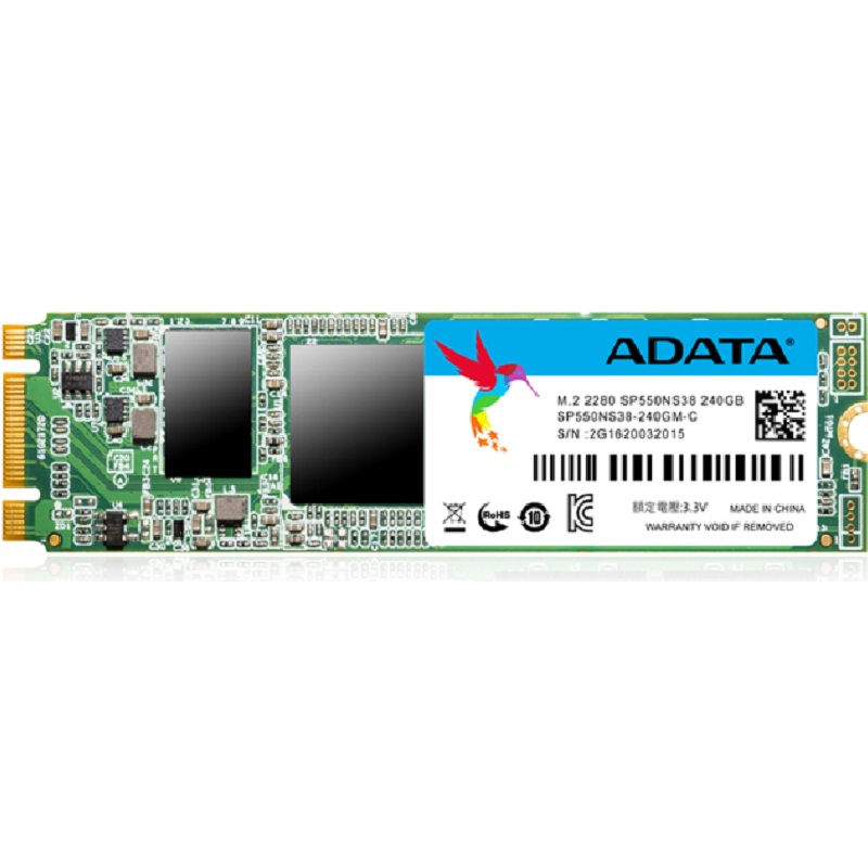 حافظه SSD ای دیتا مدل پریمیر SP550 M.2 2280 ظرفیت 240 گیگابایت