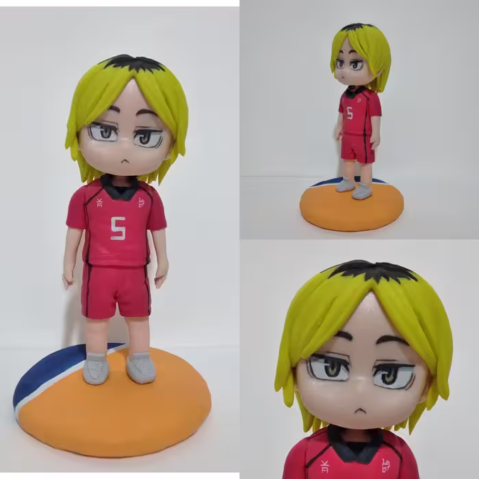 فیگور انیمه هایکیو آبشارسرنوشت شخصیت کنما کوزومه anime haikuu مجسمه عروسک
