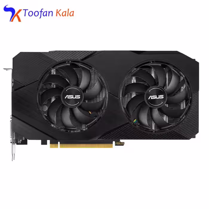کارت گرافیک ایسوس مدل DUAL-GTX1660-6G-EVO