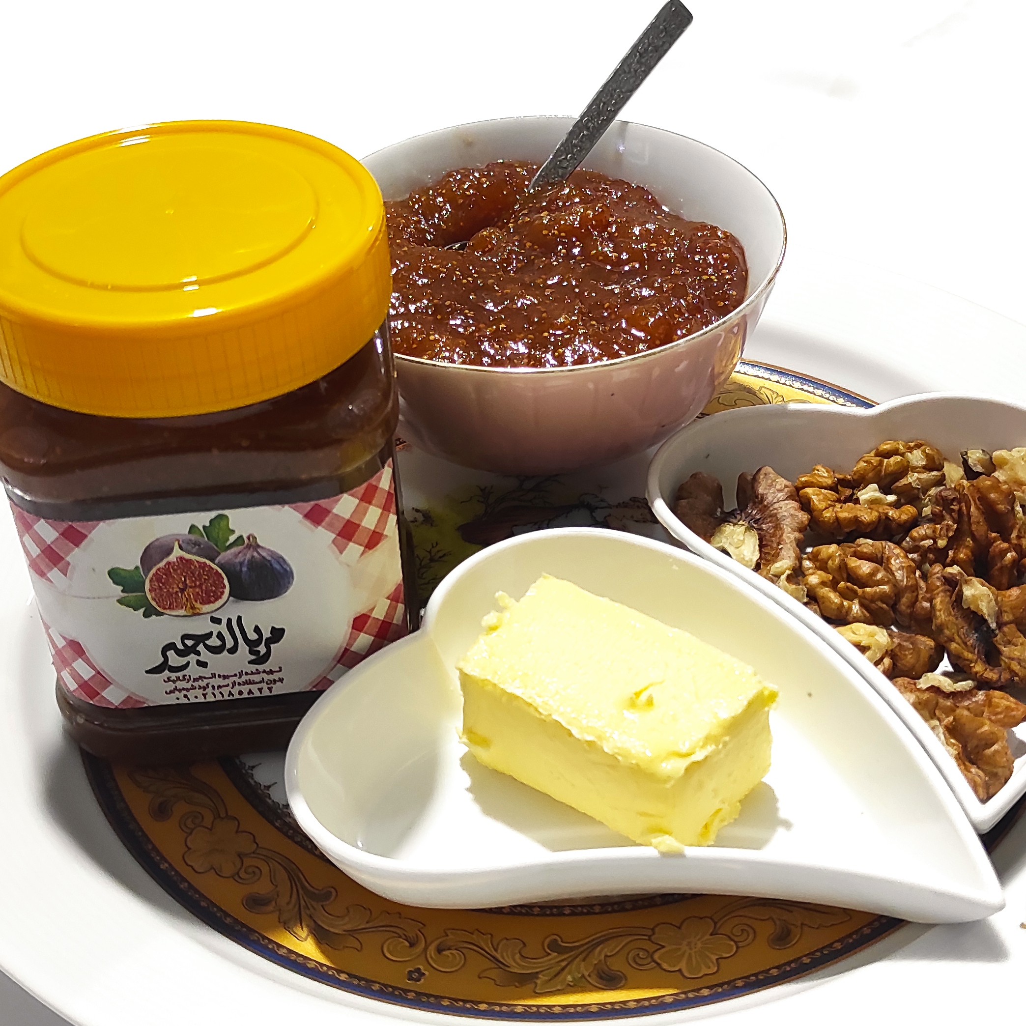 مربا انجیر 2 کیلویی - تهیه شده از میوه ارگانیک و بدون مواد نگه دارنده