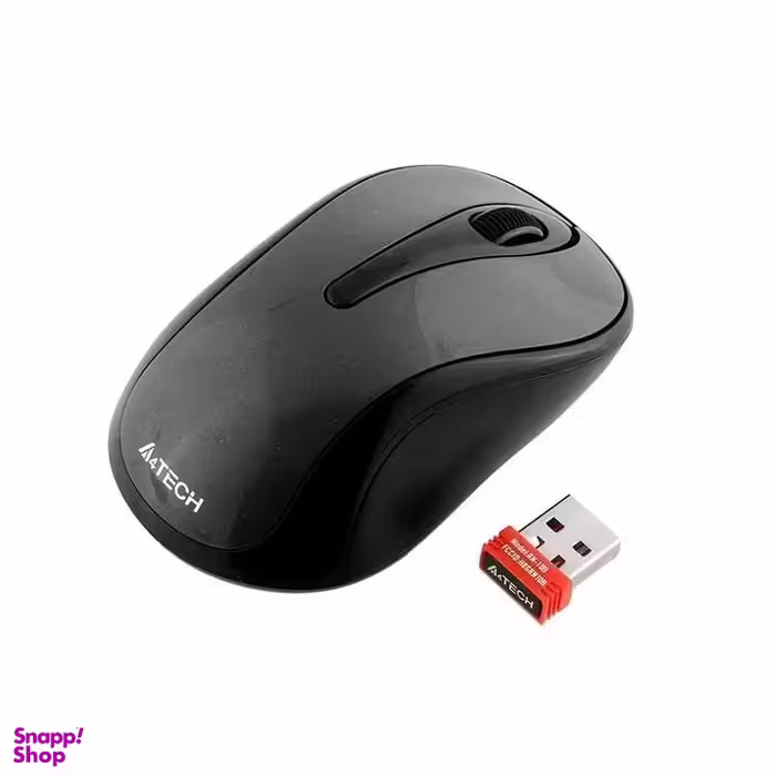 ماوس بی سیم ای فورتک (A4 Tech) مدل G3-280N رنگ مشکی