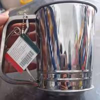 الک لیوانی استیل 3 پره جنس عالی و فوق العاده با قطر 10 سانت و ارتفاع 12 سانت