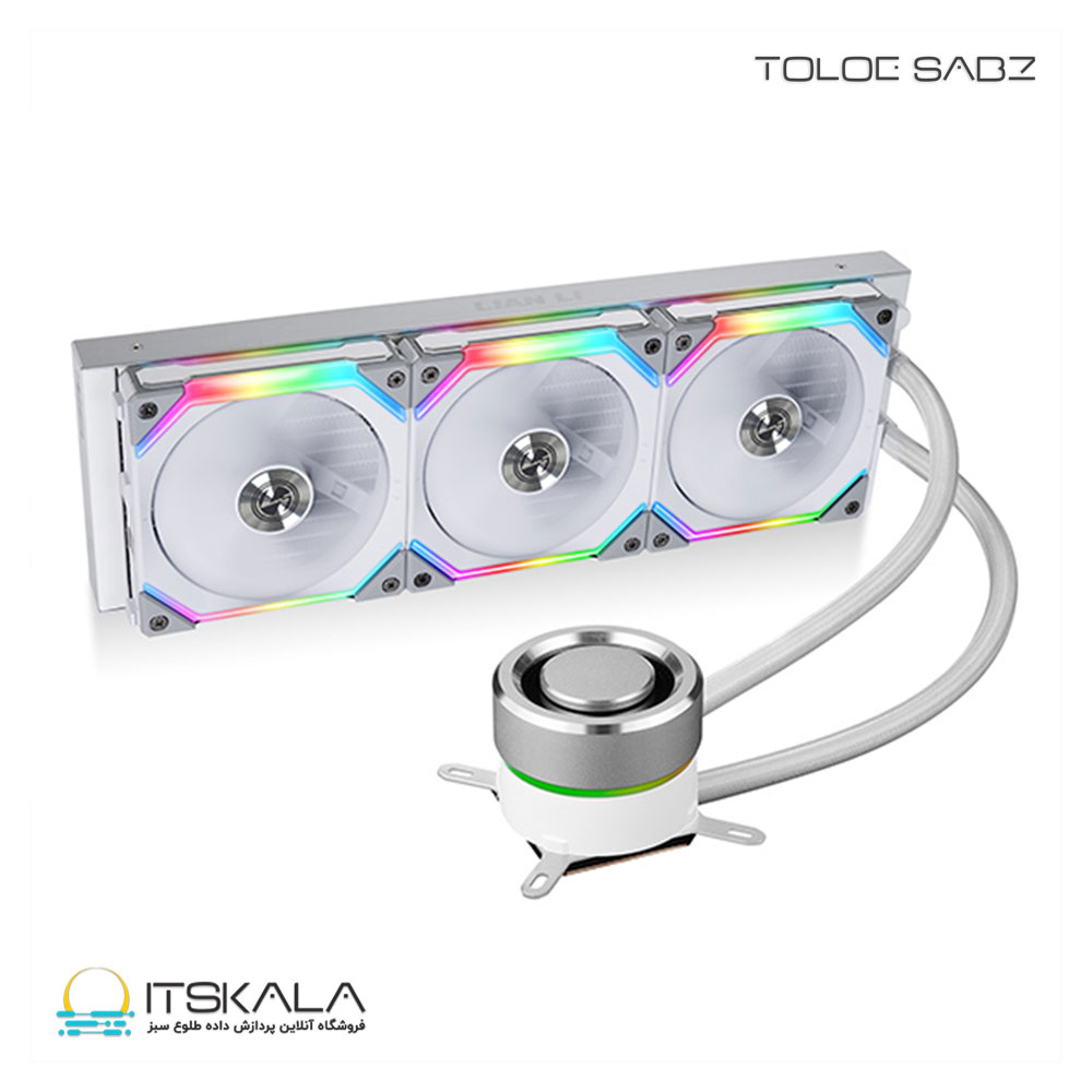 قیمت و خرید فن خنک کننده پردازنده لیان لی مدل GALAHAD AIO 360 SL WHITE | ITSKALA
