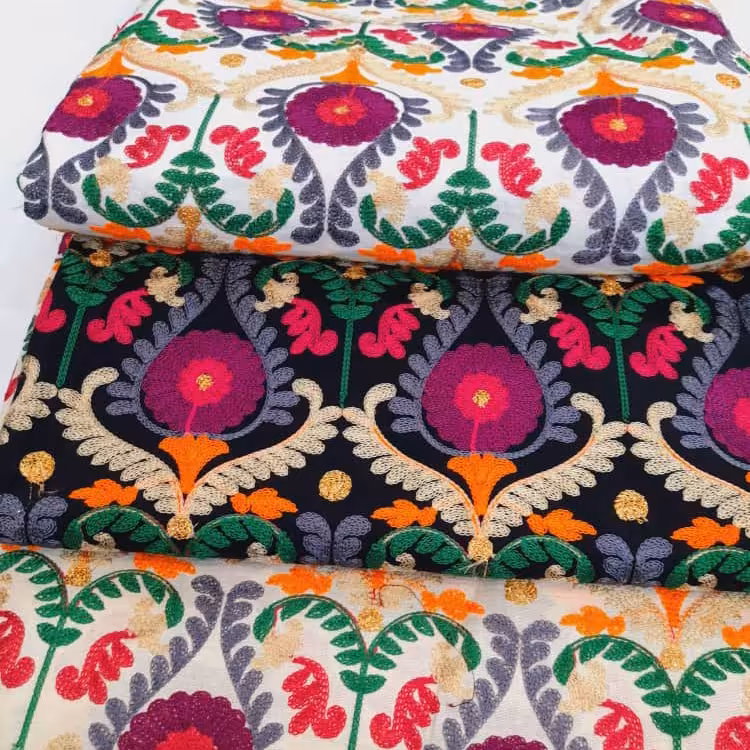 پارچه لنین کار شده