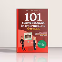 101Conversations in Intermediate German | کتاب آموزشی 101 مکالمه به زبان آلمانی سطح متوسط | خرید کتاب زبان | خرید لوازم التحریر | چی کتاب | بالاترین تخفیف و ارسال رایگان