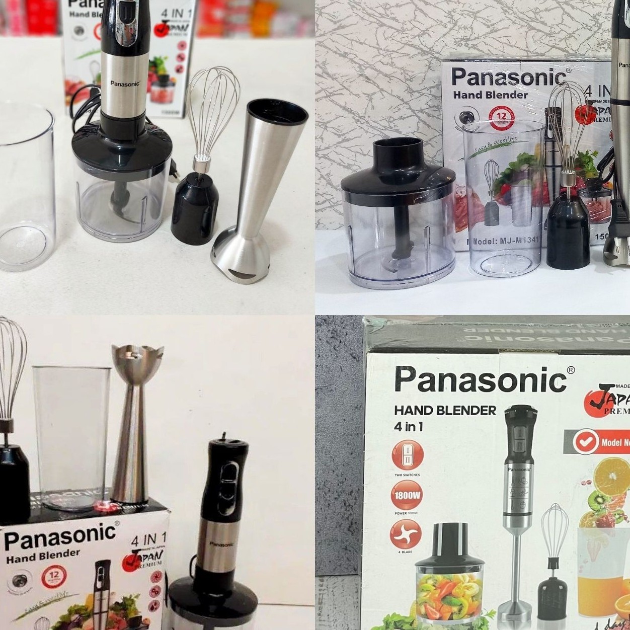 گوشکوب برقی 4کاره پاناسونیک جنس اصلی