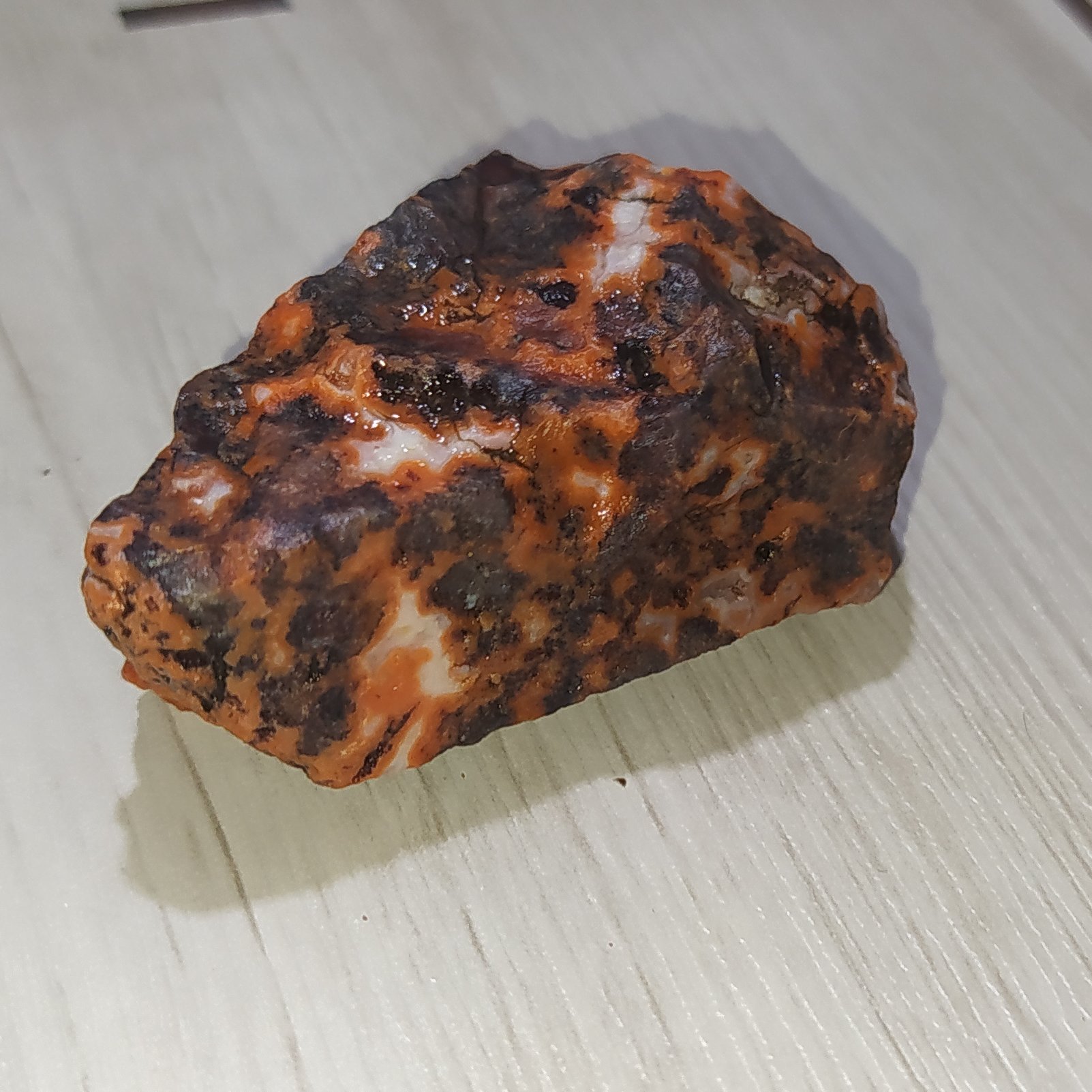 راف جاسپر و عقیق بسیار زیبا خاص و کمیاب