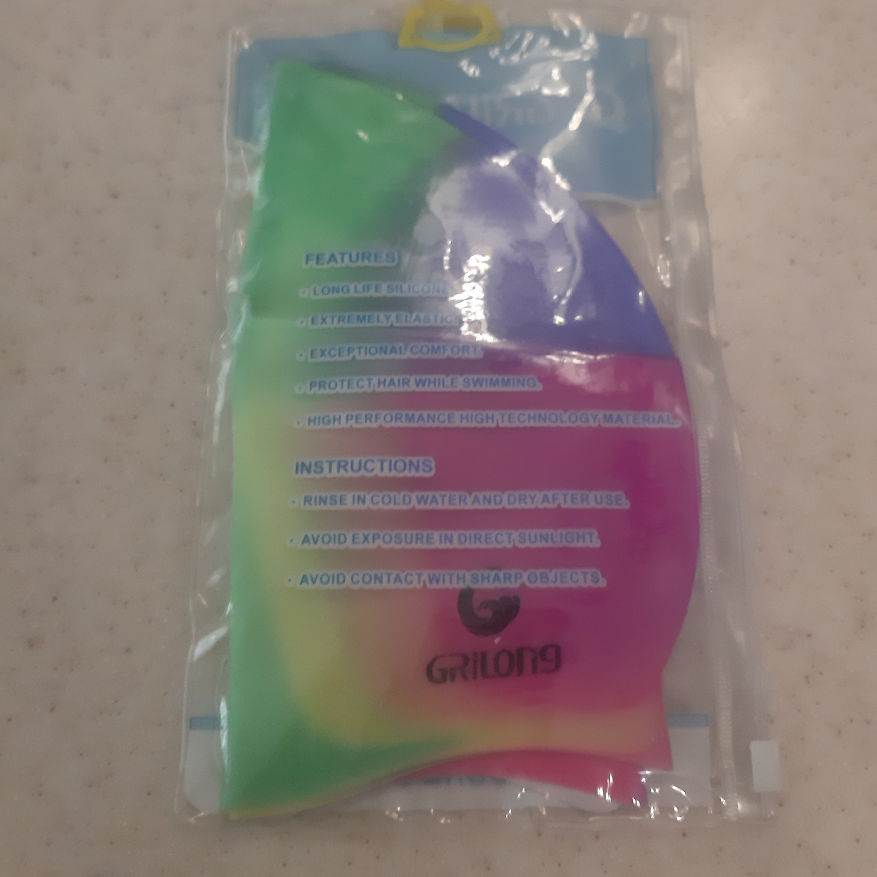 کلاه  استخر سیلیکونی