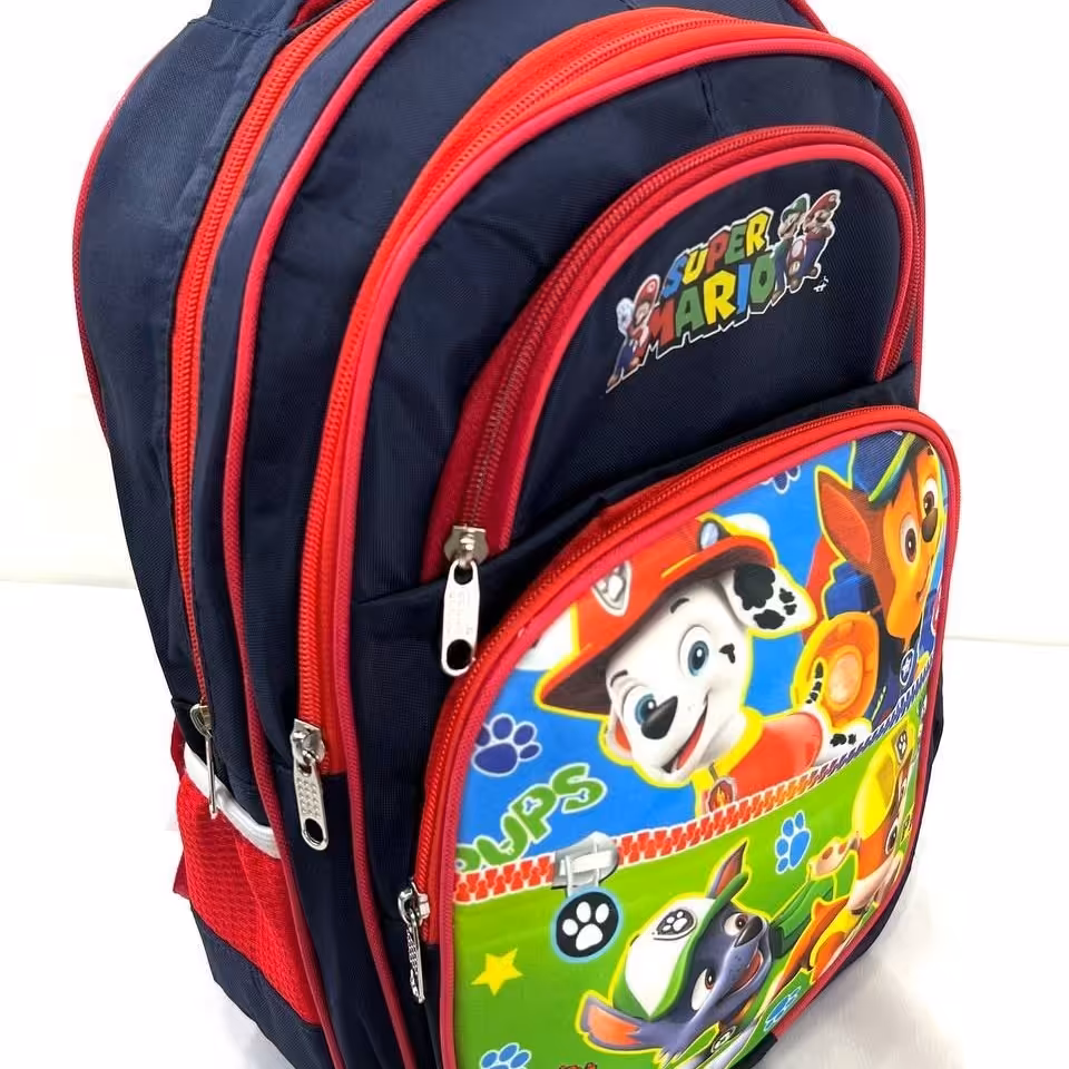 کوله مدرسه چهار جیب جنس ریپس خارجی 