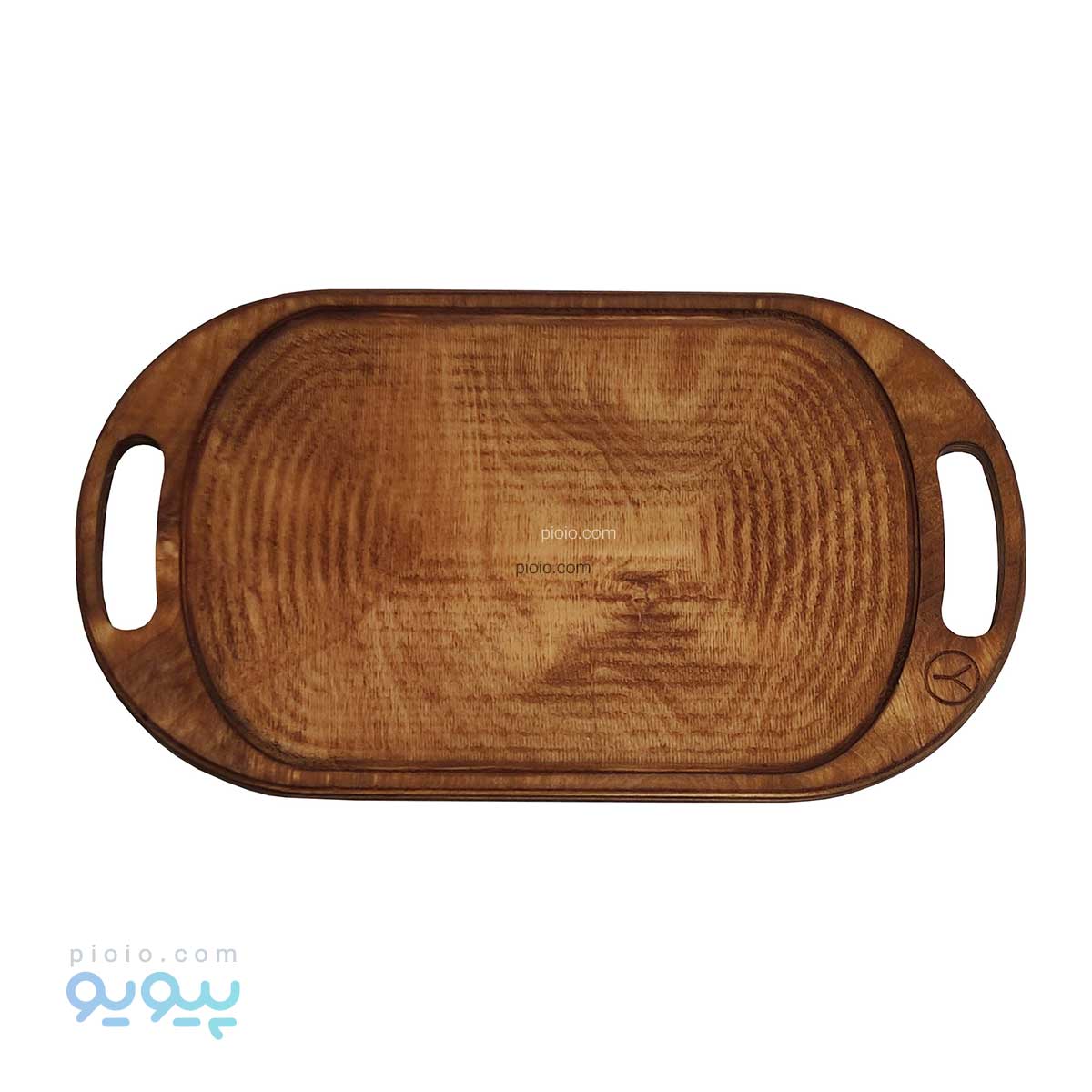 سینی سرو چوبی بیضی آیتم 4103