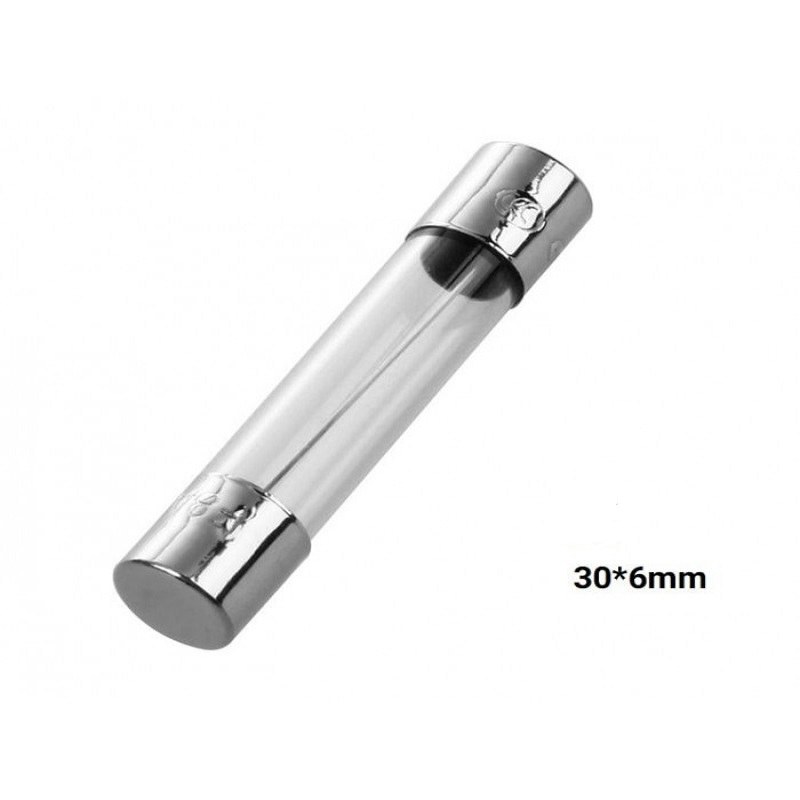 فیوز شیشه ای 1 آمپر بزرگ (سه سانتیمتری)