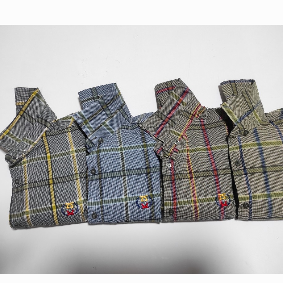 پیراهن مردانه اسپرت آستین بلند جنس پنبه کش در 3 سایزL XL XXL