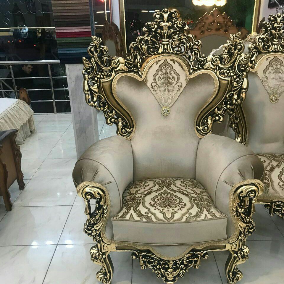 مبل استیل مدل زنگوله چوب راش 7نفره و 9نفر ترکیب رنگ بندی چوب و پارچه به سلیقه مشتری انجام میشود 