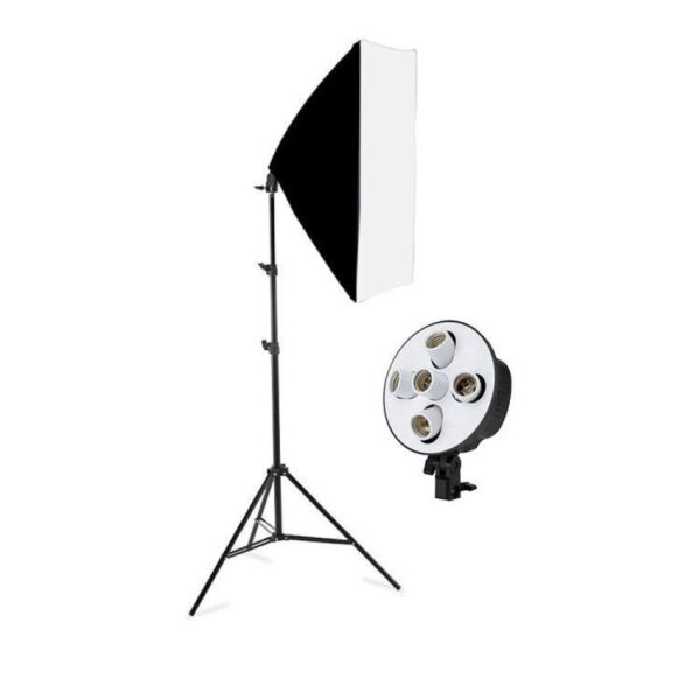 کیت تک شاخه نور ثابت 5 لامپ Continuous Lighting Kit 5 Lamps