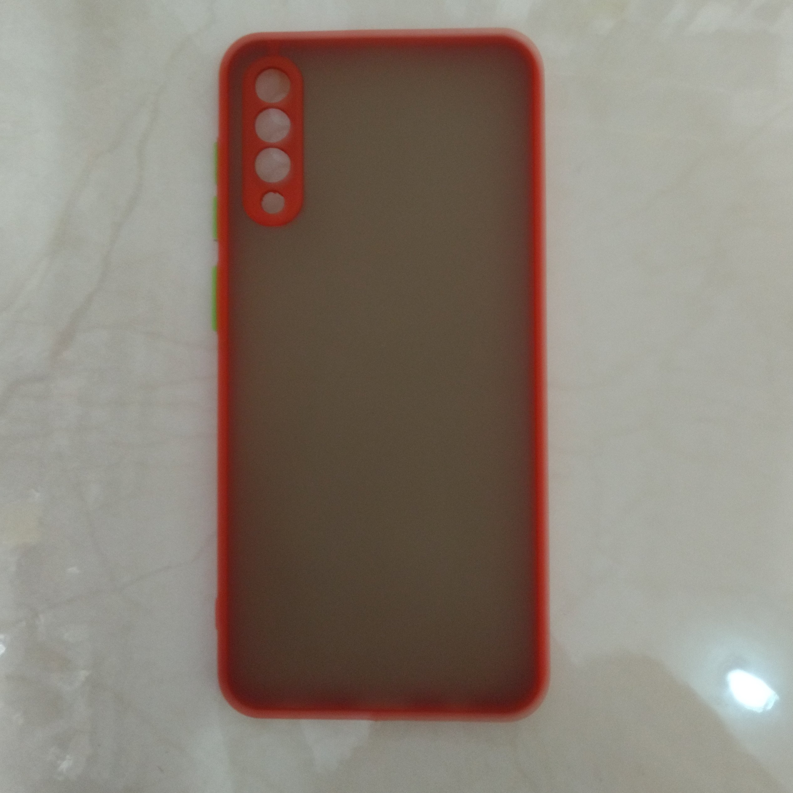 کاور گوشی سامسونگ  a50 و a30s پشت مات رنگ قرمز 