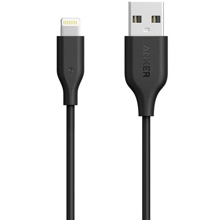 خرید و قیمت کابل تبدیل USB به لایتنینگ انکر مدل A8111 PowerLine به طول 90 سانتی متر
