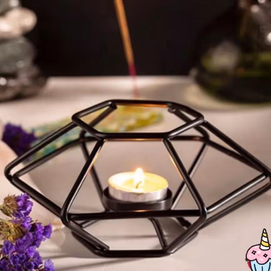 جاشمعی و وارمر فلزی مشکی