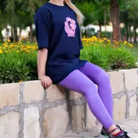 تیشرت پیاده روی زنانه B403 برساد رنگ سرمه ای سایز 2XL