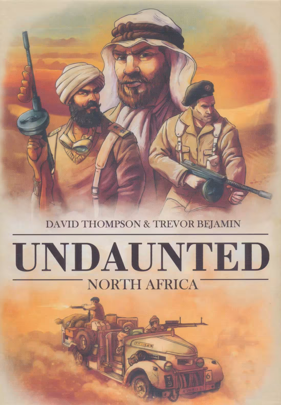 کتاب بسته بازی کارتی UNDAUNTED NORTH AFRICA