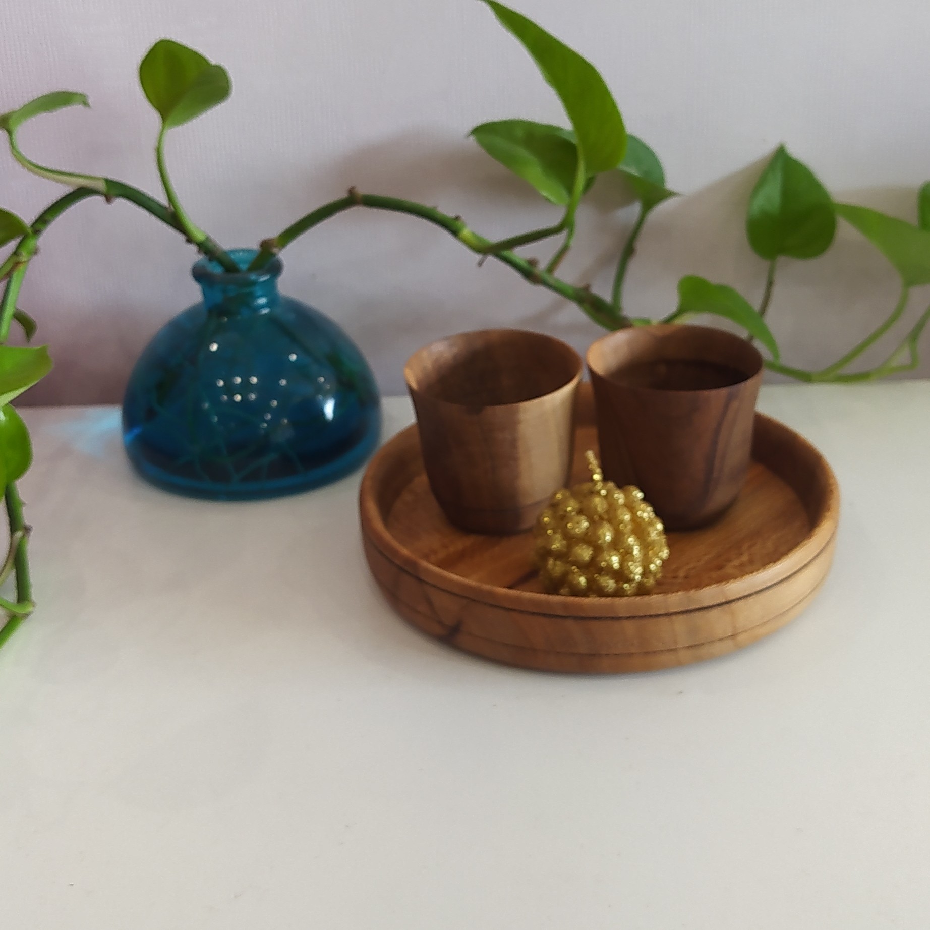 کاپ قهوه خوری چوبی